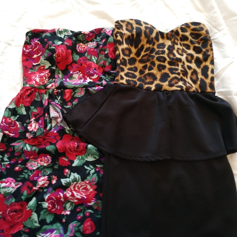 Mini puplim dress combo